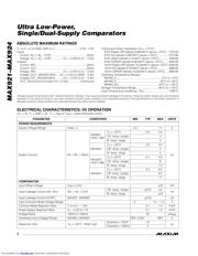 MAX921 datasheet.datasheet_page 2