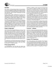 CY2291FI datasheet.datasheet_page 3