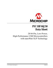 PIC18F45J50-I/ML Datenblatt PDF