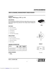 ZXMN10A08DN8TC 数据规格书 1