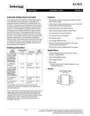 ICL7673CBAZA Datenblatt PDF