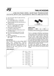 74ALVCH32245LBR datasheet.datasheet_page 1