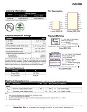 HV9910B datasheet.datasheet_page 2