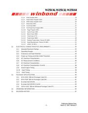 W25X32VSFIG T&R 数据规格书 3