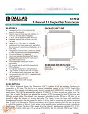 DS2154 datasheet.datasheet_page 1