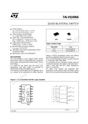 74LVQ4066MTR datasheet.datasheet_page 1