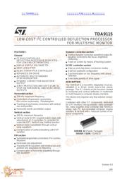 TDA9115 datasheet.datasheet_page 1