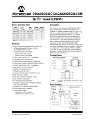 24LC024T-I/SN 数据手册