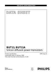 BUT11 datasheet.datasheet_page 1