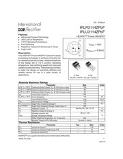 IRLU3114Z datasheet.datasheet_page 1