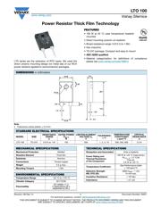 MP9100-1.00-1% Datenblatt PDF