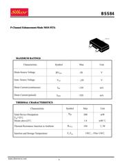 BSS84 datasheet.datasheet_page 1