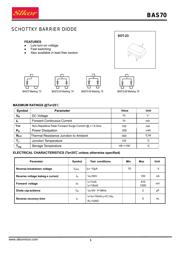 BAS70-04 数据规格书 1